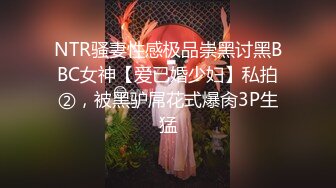 NTR骚妻性感极品崇黑讨黑BBC女神【爱已婚少妇】私拍②，被黑驴屌花式爆肏3P生猛