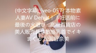 (中文字幕) [veo-057] 本物素人妻AV Debut！！妊活前に最後の火遊び…高級百貨店の美人販売員は敏感乳首でイキまくる 松河智奈美