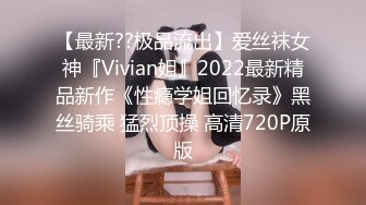 【最新??极品流出】爱丝袜女神『Vivian姐』2022最新精品新作《性瘾学姐回忆录》黑丝骑乘 猛烈顶操 高清720P原版