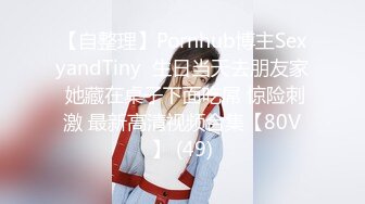 【自整理】Pornhub博主SexyandTiny  生日当天去朋友家 她藏在桌子下面吃屌 惊险刺激 最新高清视频合集【80V】 (49)