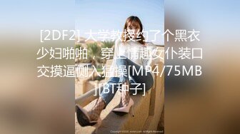 [2DF2] 大学教授约了个黑衣少妇啪啪，穿上情趣女仆装口交摸逼侧入猛操[MP4/75MB][BT种子]