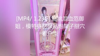 [MP4/ 1.23G] 高挑混血范御姐，模特身材极品炮架子掰穴看户型