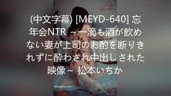 (中文字幕) [MEYD-640] 忘年会NTR ～一滴も酒が飲めない妻が上司のお酌を断りきれずに酔わされ中出しされた映像～ 松本いちか