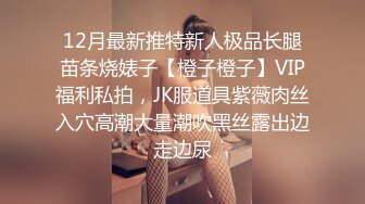 12月最新推特新人极品长腿苗条烧婊子【橙子橙子】VIP福利私拍，JK服道具紫薇肉丝入穴高潮大量潮吹黑丝露出边走边尿