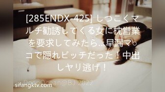 [285ENDX-425] しつこくマルチ勧誘してくる女に枕営業を要求してみたら…早漏マ○コで隠れビッチだった！中出しヤリ逃げ！